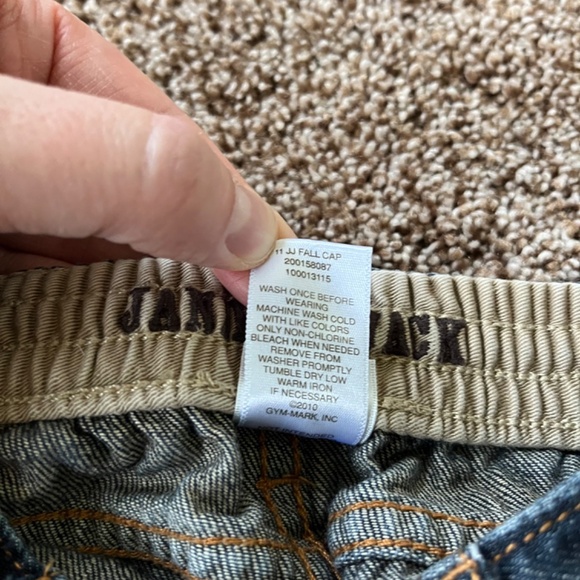 Janie and Jack Dark Wash Blue Jeans, Size 12-18 Months - Picture 5 of 6